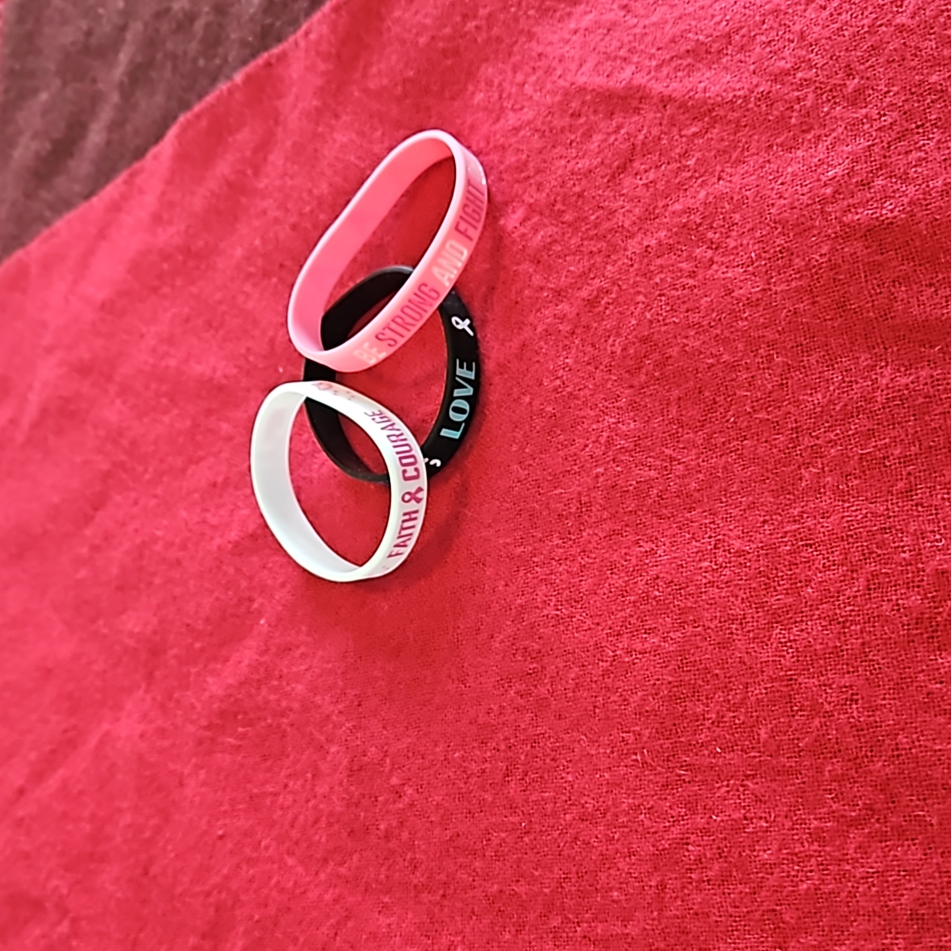 Breast Cancer Wrist Bands